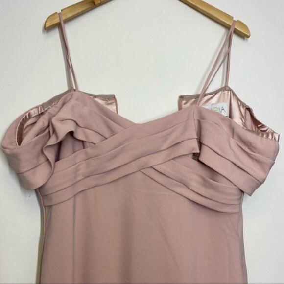 Theia Eva - Rose Bridesmaids Dress Women Size‎ 12 - Picture 4 of 8